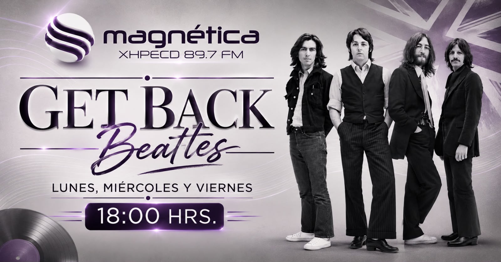 Programa Get Back Beatles